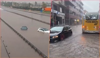 ¡Tragedia no acaba! Ahora se inunda parte de Barcelona por fuertes lluvias