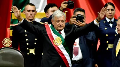 AMLO tomó posesión como presidente de México
