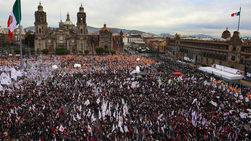 Minuto a minuto: Así se vive el informe de los 100 días de Sheinbaum