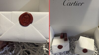 El par de arete llegó al domicilio del comprador mexicano