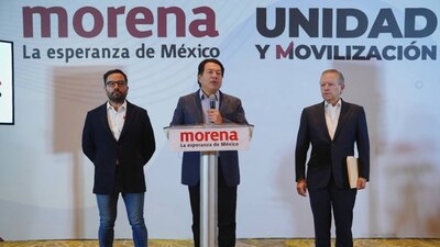 Adelantó que presentará al INE "las pruebas de la guerra sucia" en contra de Morena