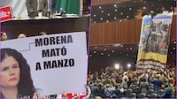 Diputados del PRI acusan a Morena por el asesinato de Carlos Manzo y se desata trifulca