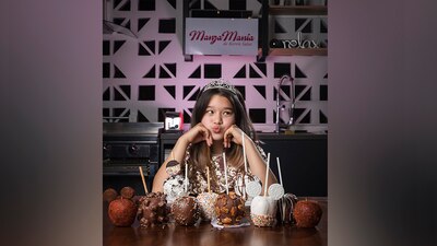 Prefirió emprender un negocio de manzanas en lugar de fiesta