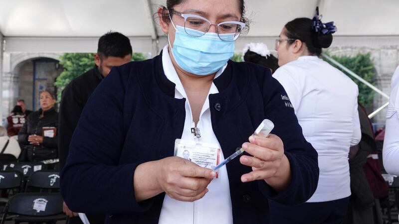 Instalan Mega Centro de Vacunación contra el sarampión en el estadio Olímpico Universitario de la UNAM