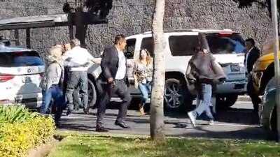 Los hechos ocurrieron en Paseo de la Reforma, en la colonia Lomas Altas