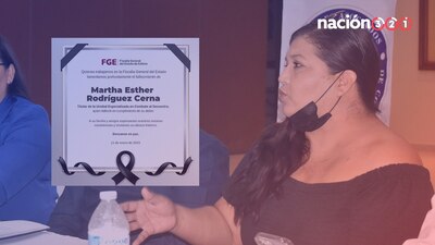 Martha Esther Rodríguez Cerna era integrante de la Fiscalía de Colima