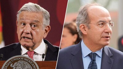 El presidente López Obrador respondió al exmandatario Felipe Calderón, quien escribió un texto criticando su gestión