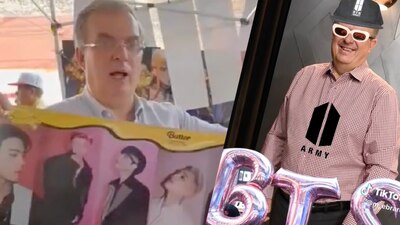 Marcelo Ebrard fue invitado a 'Inmortals-Con 2023', un evento de anime, en Actopan, Hidalgo