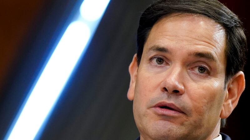 Marco Rubio llega al AIFA, tras una hora de atraso por mal clima