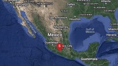 Este 16 de julio se reportó un sismo de magnitud 5.2 con epicentro en Ciudad Altamirano, Guerrero