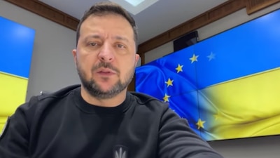 Volodimir Zelensky tuvo una charla con universitarios mexicanos