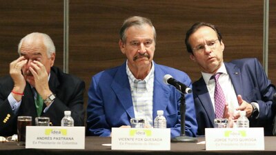 El expresidente Fox aseguró que buscará impedir que AMLO sea presidente de México