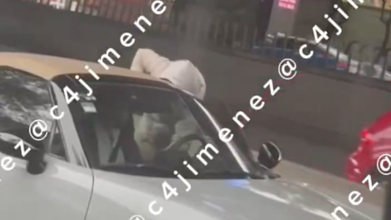 VIDEO: Policías interceptan a sujeto que asaltó a conductor en Periférico