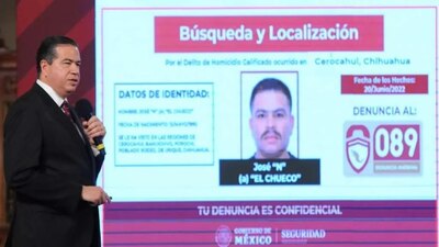 El subsecretario aseguró que continuarán la investigación hasta encontrar a José "N"