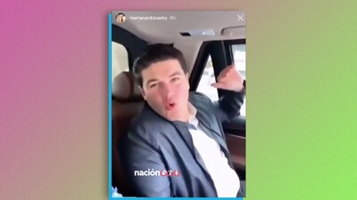 El senador cometió un pequeño fail durante una transmisión en video