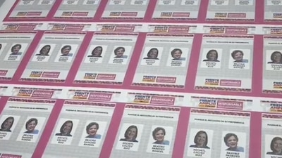 Así lucen las boletas con las que los simpatizantes de la oposición