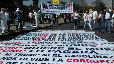 Los primeros contingentes comenzaron a llegar al Auditorio Nacional, punto de encuentro de una de las marchas