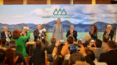 La candidata se reunió con miembros del Consejo Nacional Agropecuario