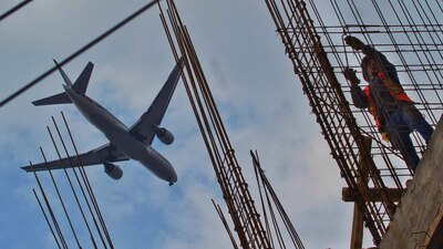 Las obras del Nuevo Aeropuerto Internacional de México se quedaron en un avance del 30%