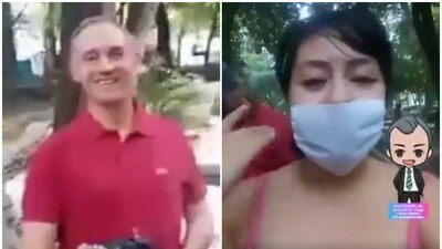 López-Gatell fue abordado por una chica en un parque de la Ciudad de México
