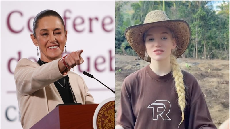 Tiktoker rusa pide a Sheinbaum la nacionalidad mexicana como regalo de cumpleaños