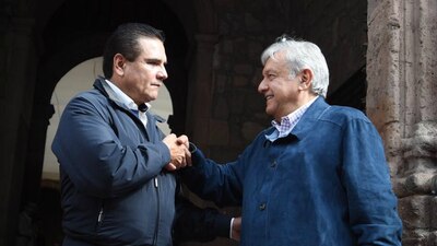 El gobernador Aureoles, con la disposición de trabajar con AMLO