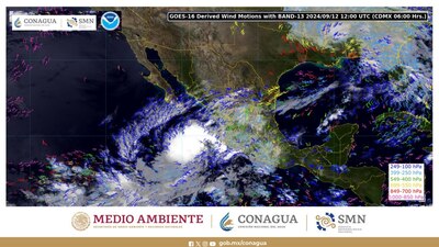 Se esperan lluvias puntuales en Nayarit, Sinaloa y Colima