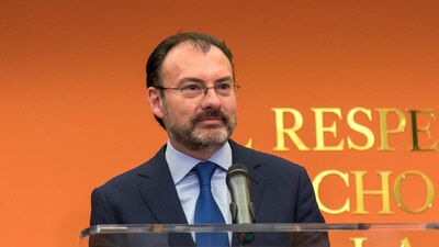 El excanciller fue acusado por Emilio Lozoya de orquestar los sobornos de Odebrecht