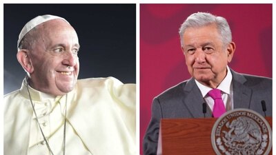 El presidente aseguró que el papa Francisco le envío un mensaje