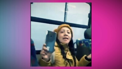 Una mujer sin cubrebocas agredió a otra en un transporte público