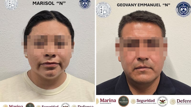 Detienen, por extorsión, a viuda del alcalde asesinado de Temoac y al jefe de la Policía Municipal