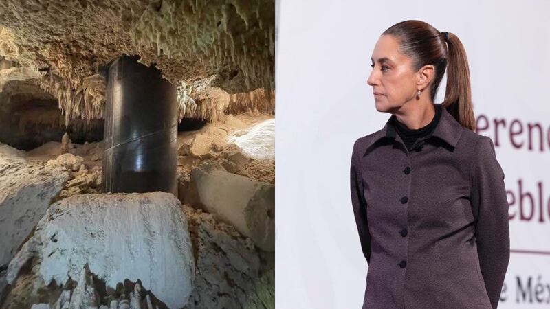 Sheinbaum asegura que daño a los cenotes, por obra del Tren Maya, está en reparación