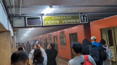El Metro negó que se haya desalojado la estación