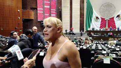 La legisladora estalló en contra de compañeros diputados