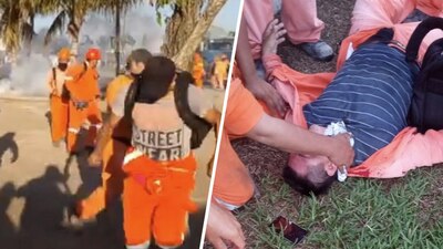 Trabajadores de la refinería Dos Bocas se fueron a paro