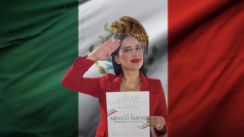 Sandra Cuevas anuncia su regreso a la política: dará conferencia para presentar su nuevo proyecto