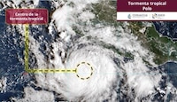 Tormenta Tropical ‘Polo’ podría convertirse en Huracán y amenaza a México con lluvias intensas