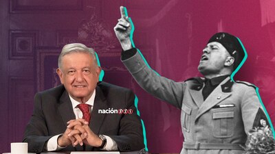 El presidente aseguró que el líder fascista fue bautizado con el nombre de Benito en honor a Juárez