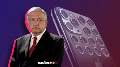El presidente Andrés Manuel López Obrador presumió que él cuenta con el nuevo modelo de iPhone