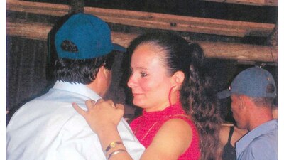 Esta fue una fotografía que se mostró como prueba en el juicio