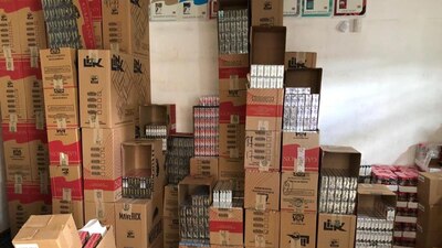 El decomiso de los cigarros y el tabaco, es el más grande en la historia del SAT