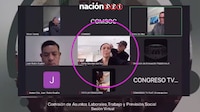 Captan a Diana Sánchez Barrios, diputada de CDMX, conectada a una sesión... ¡Desde una estética!