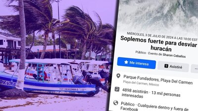 Los playenses de Quintana Roo se reunirán esta tarde a soplar fuerte y desviar a 'Beryl'