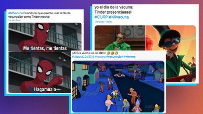 La vacunación para personas de 30 a 39 inició y los memes no se hicieron esperar