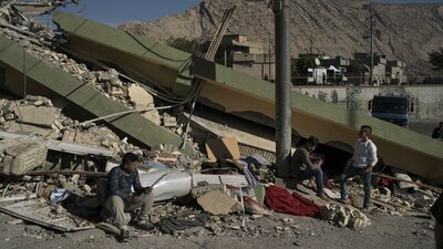 La ciudad de Darbandikhan, al norte de Irak, resultó devastada por un sismo de magnitud 7.3