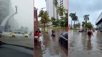 ¿Qué está pasando en Acapulco? Las fuertes lluvias dejan vialidades inundadas