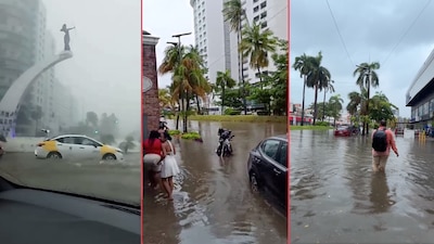 ¿Qué está pasando en Acapulco? Las fuertes lluvias dejan vialidades inundadas este lunes