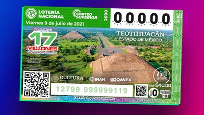 El sorteo se llevará a cabo este viernes 9 de julio a las 20:00 horas