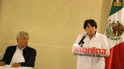 De acuerdo con el PREP, Delfina quedó en segundo lugar con el 30.81% de los votos