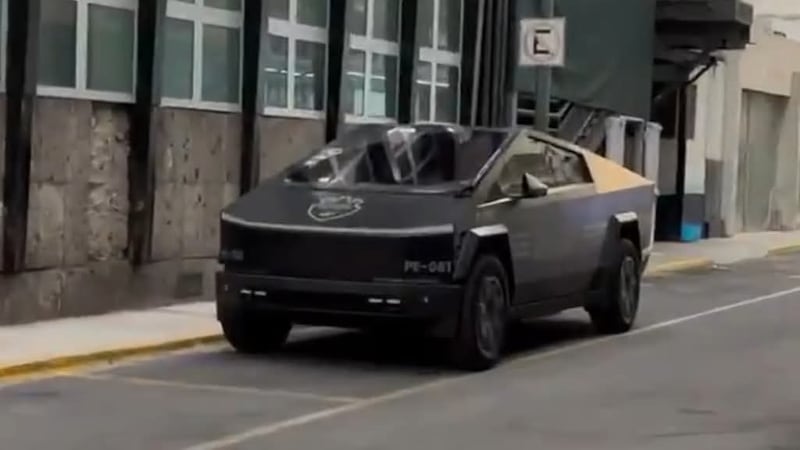Jalisco presenta patrullas Cybertruck de Tesla como plan de seguridad